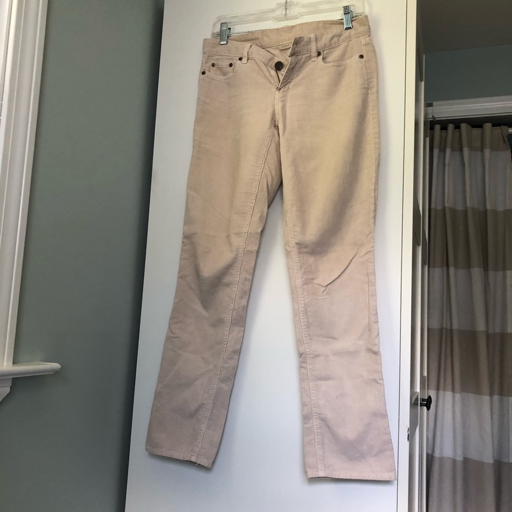 J. Crew tan corduroy pants